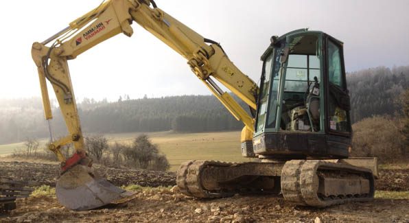 Wilfried Grawunder - Fuhrpark, Bagger